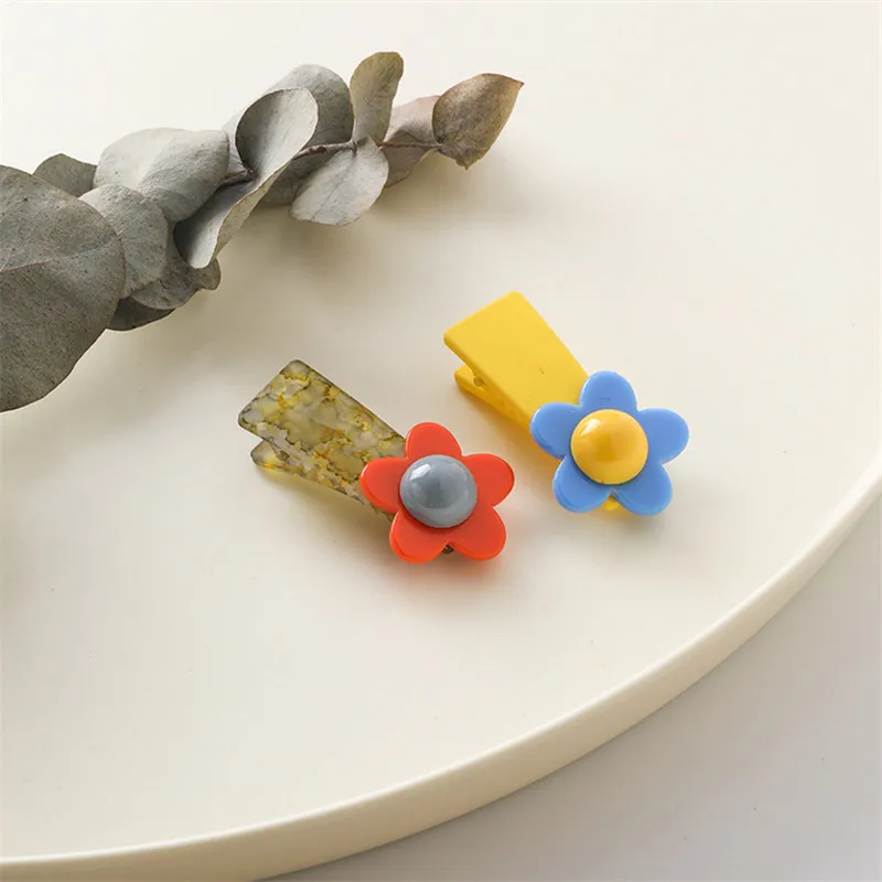 2 шт./лот, милые заколки для волос с подсолнухами, женские заколки для волос, заколки для волос для праздника