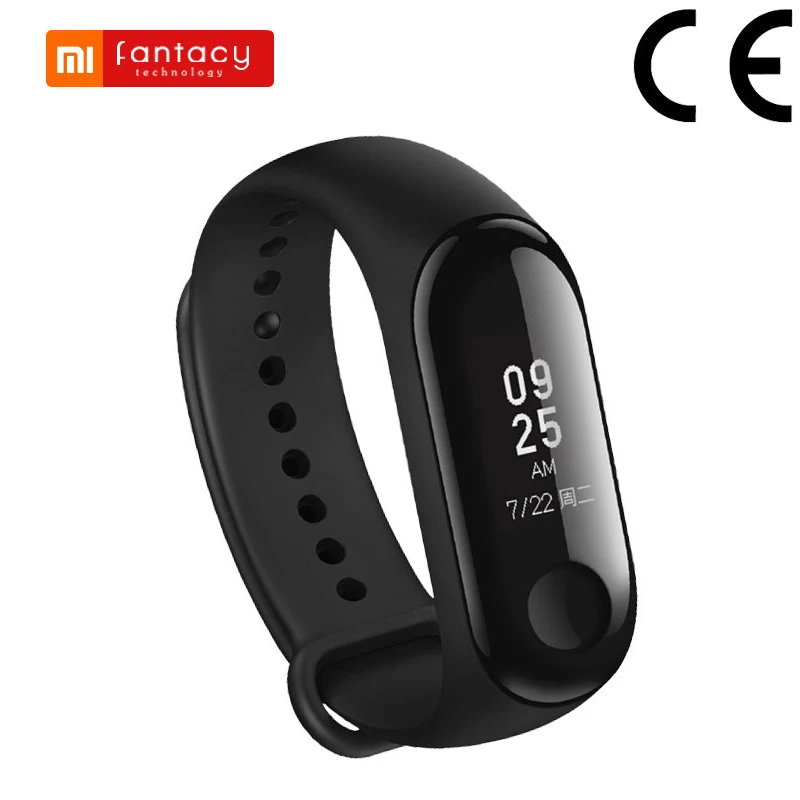 Глобальная версия Xiaomi MiBand 3 Smart Bluetooth Mi band фитнес трекер OLED экран