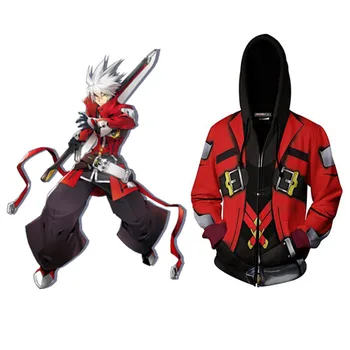 

BLAZBLUE ALTER MEMORY Grim Reaper Hoodies Jackets Cosplay Costume Fashion Cartoon Hooded Sweatshirts Spring Casual Outerwear