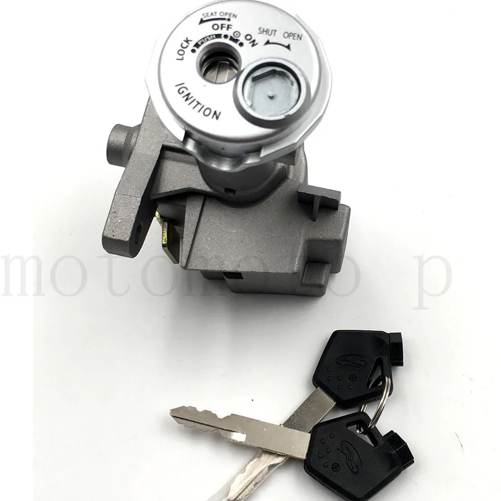 

Free shipping motorcycle scooter ignition switch power door lock set for Suzuki Address V125 G V125S Theft proof magnetic