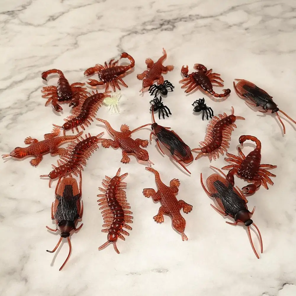 500pcs-lot-gags-practical-jokes-toys-prank-funny-tricky-plastic-fake-simulation-cockroach-spider-ants-roach-scary-insects