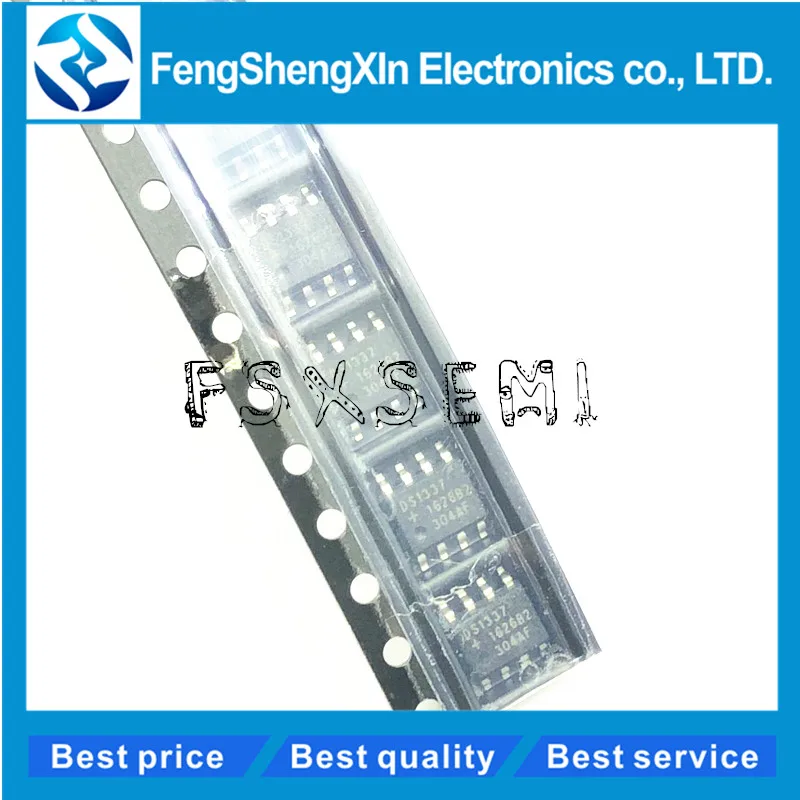 10pcs/lot DS1337S DS1337 SOP-8 I2C Serial Real-Time Clock IC | Электронные компоненты и принадлежности