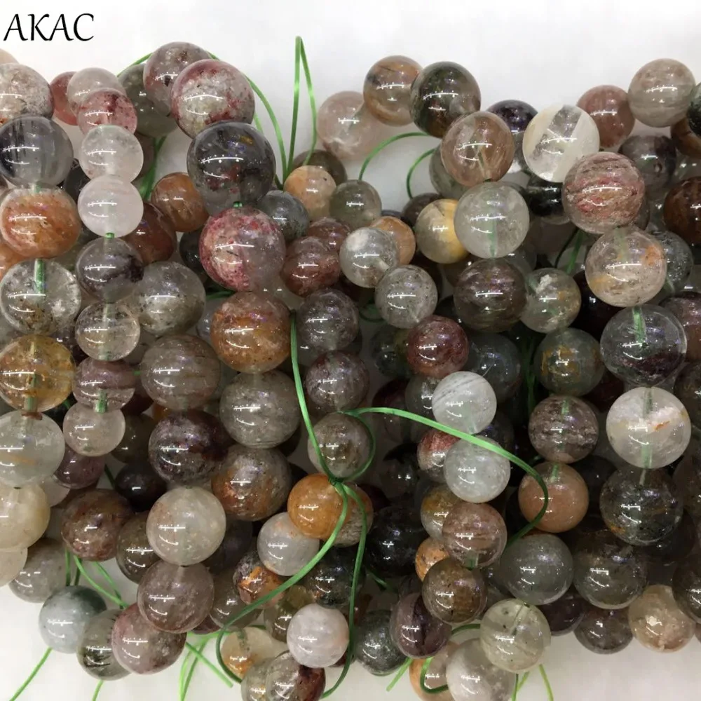 

New item Genuine colorful phantom bracelet phantom quartz bracelet for gift bracelet semi precious gemstone wholesale