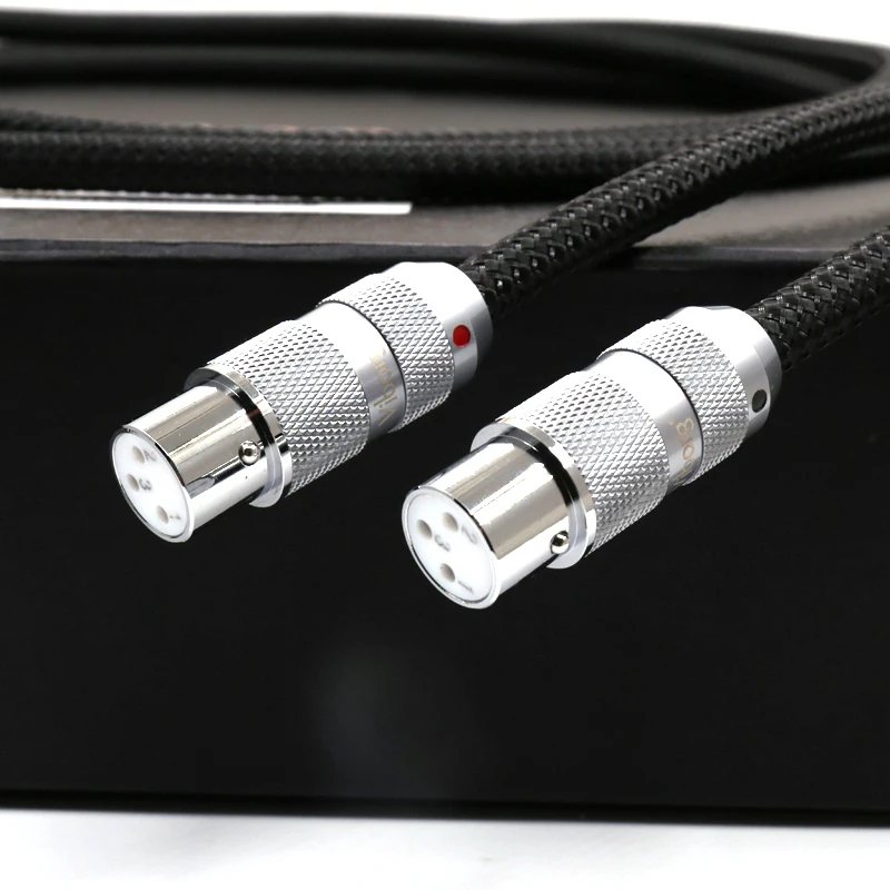 Выборг HIFI несколько Чистая медь XLR мужчин и женщин балансный Межблочный кабель-удлинитель XLR кабель