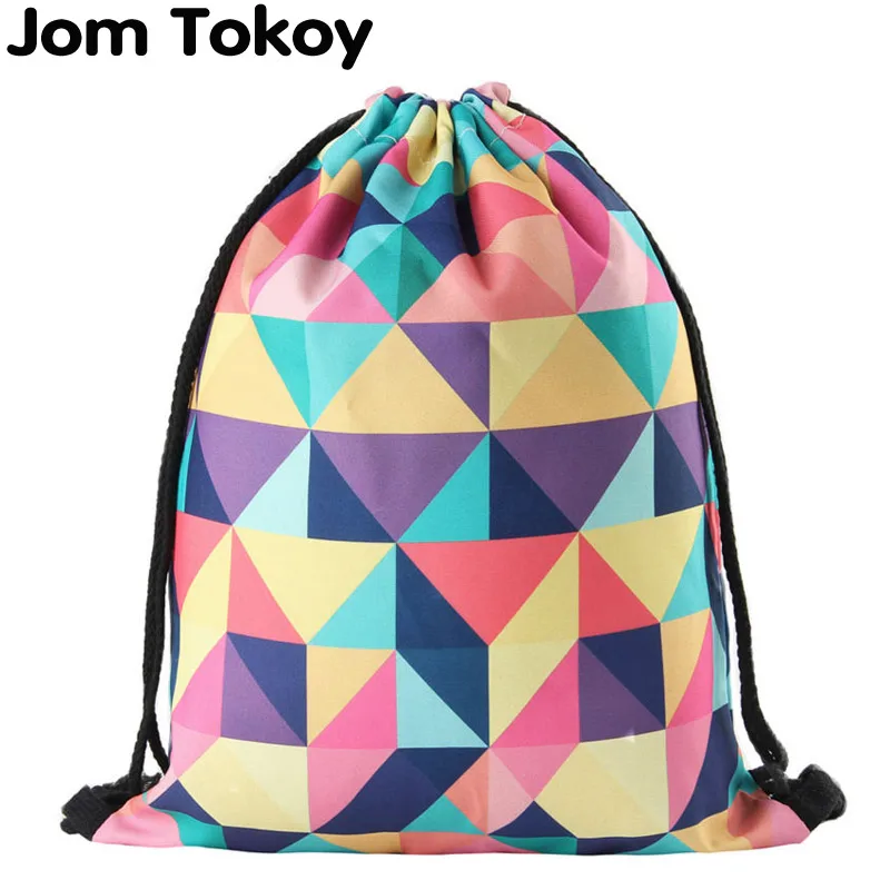 2018 new fashion Women geometric Backpack 3D printing travel softback women mochila drawstring bag mens backpacks 2018 new fashion Women geometric Backpack 3D printing travel softback women mochila drawstring bag mens backpacks