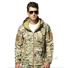 Для мужчин Спорт на открытом воздухе камуфляжная куртка Водонепроницаемый Пеший Туризм Кемпинг Пальто для будущих мам походы мужской горный кожи куртка