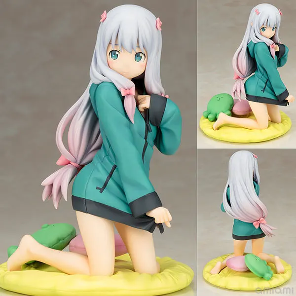 

NEW hot 14cm Izumi Sagiri Eromanga Sensei Kneeling Action figure toys collection doll Christmas gift with box