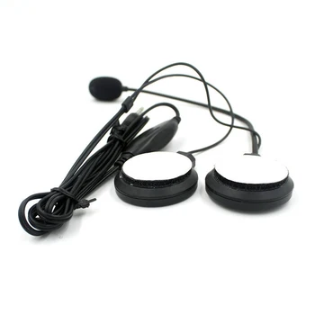 

Motorcycle Helmet Headphone Stereo Headset Call Earphone 3.5mm Jack-plug Adjustable MIC Microphone for MP3 GPS Smart Phone
