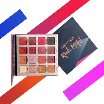 

16 Colors Glitter Eyeshadow Pallete Matte Shimmer Make up palette Luminous Multiple Styles Eye Shadow Palette Cosmetic P1