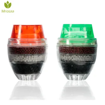 

Mrosaa Activated Carbon Water Filter Home Household Kitchen Faucet Tap Water Clean Purifier Filter Filtration Cartridge 21-23mm