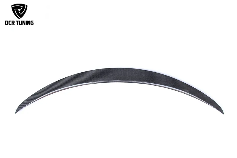 Mercedes W205 Spoiler Carbon Fiber Rear Trunk Spoiler wing 2014 2015 2016 - UP C Class W205 C250 C200 C180 C260 4-Door Sedan (1)