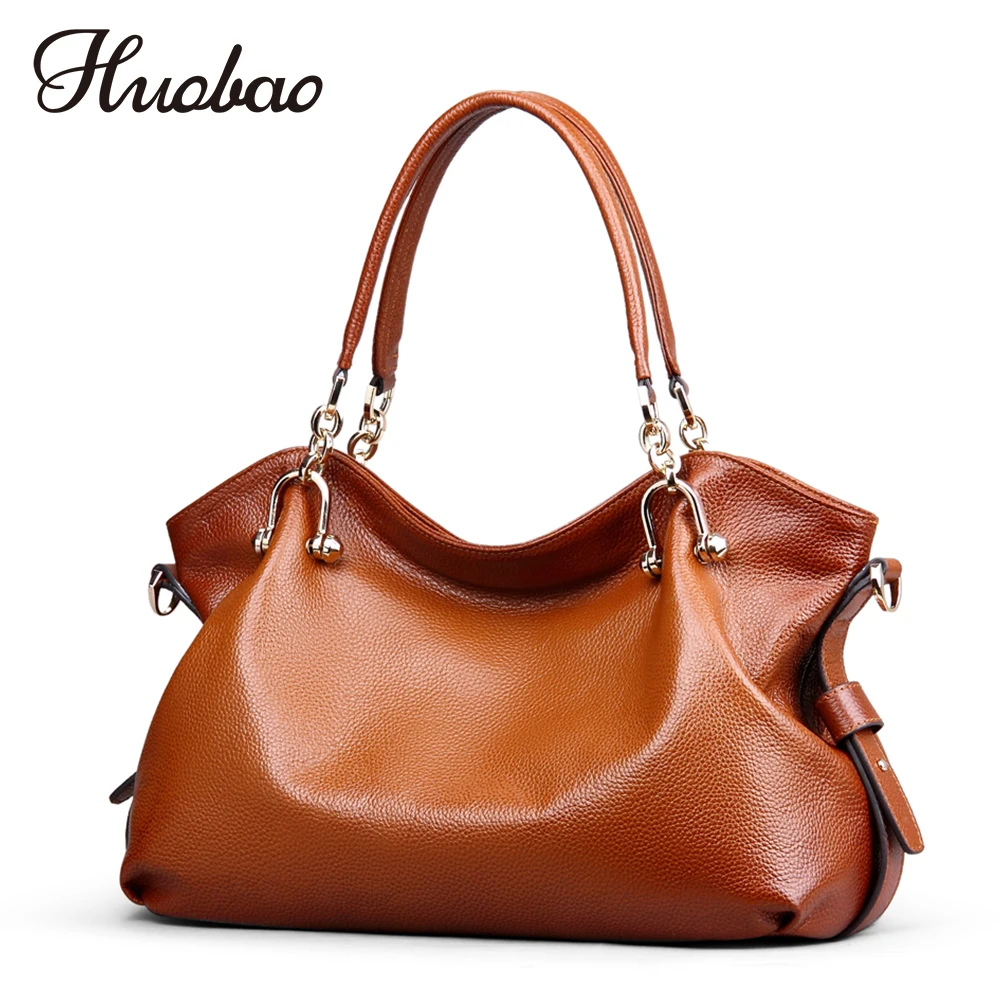 Women Handbags Genuine Leather Bag 100 Cow Leather Vintage Ladies