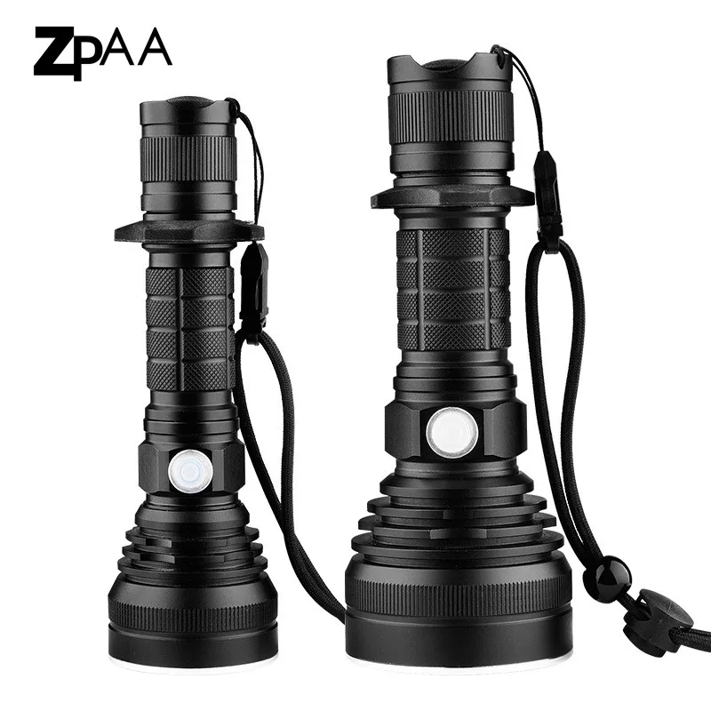 

LED Flashlight 8000LM L2 Lamp USB Charging Flashlight 18650/26650 Powerful Long Shot Torch Lanterna for Hunting,Fishing,Camping