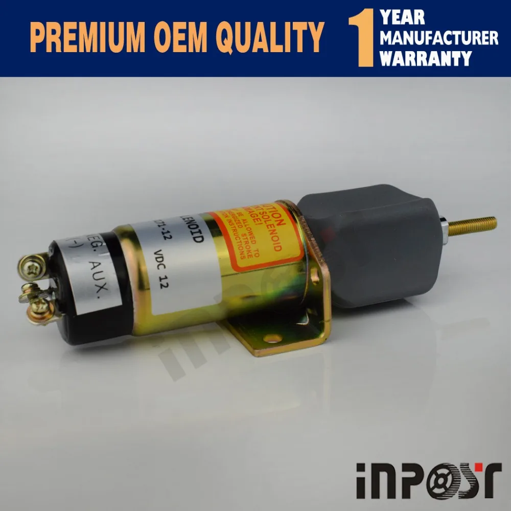 12V 1502 12C3U1B1S1A SA 5171 стопорный соленоид для YANMAR KUBOTA BOBCAT|stop solenoid for yanmar|stop solenoidsolenoid kubota |