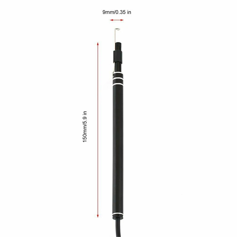 Ушные палочки камера ушной эндоскоп ложка выбор чистящий набор Hd Otoscope очиститель