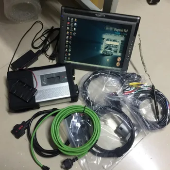 

2020 Super MB Star C5 SD C5 + LE1700 used laptop + 480GB SSD with V03/2020 software DAS for Auto Diagnostic Tool Star C5