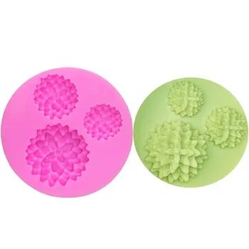 

M1074 Kitchen Sugarcraft Flower silicone mold fondant mold cake decorating tools chocolate gumpaste mold