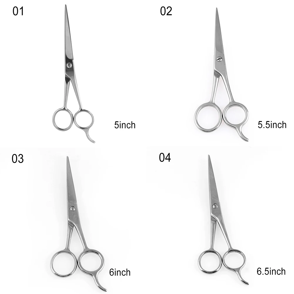 1 шт., 5-6,5 дюймов, Профессиональные Парикмахерские ножницы из нержавеющей стали, обычные ножницы, парикмахерские ножницы, профессиональный инструмент