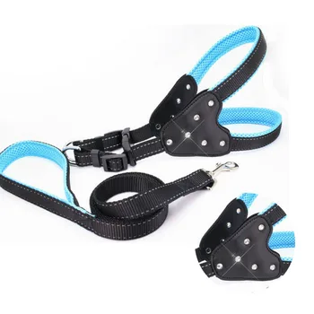 

Rhinestone Pet Harness Collar Comfortable Mesh Reflective Webbing Dog Strap Explosion Proof Vest Vest Husky Dog Supplies