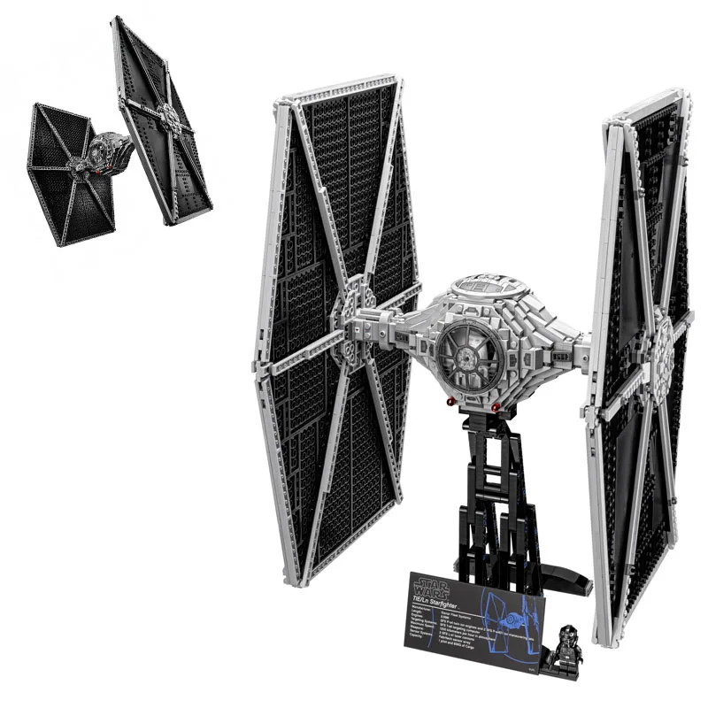 

LEPIN 05036 1685pcs Star Series TIE Model Fighter Model Building Block set Brick Educational Toy For children Gift 75095