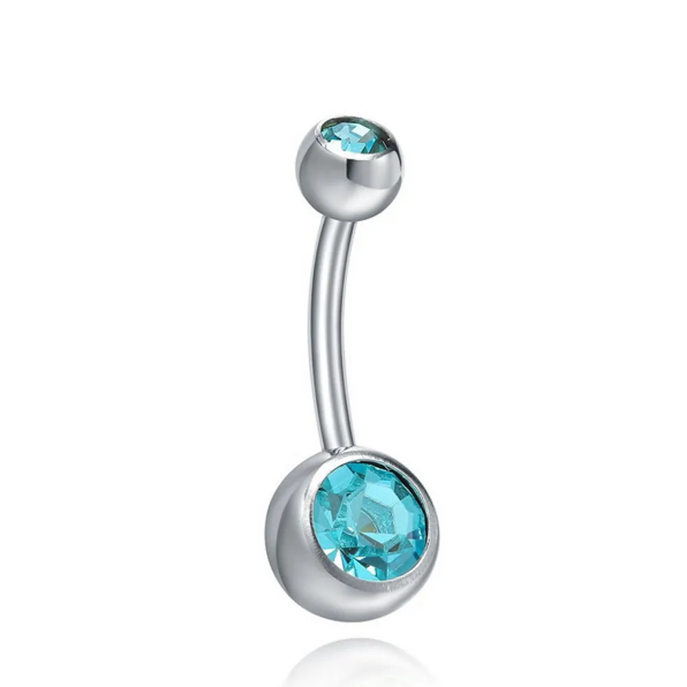 

#5001Crystal Summer Bikini Surgical Steel Body Piercing Jewelry piercing ring New Arrival Freeshipping Hot Sales