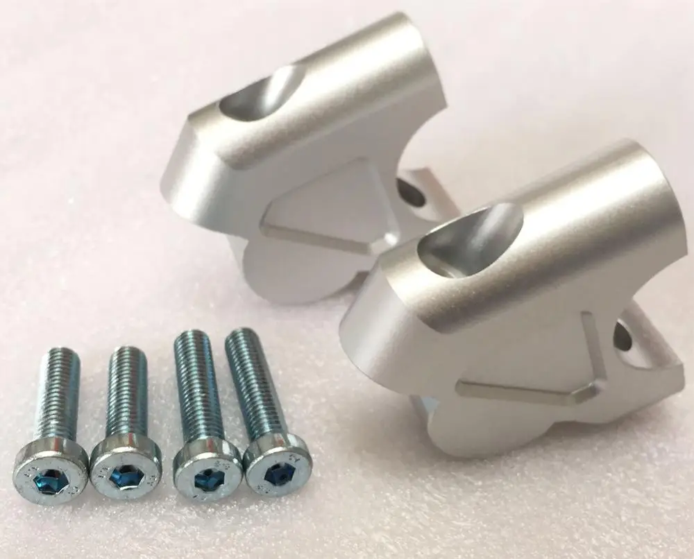 

F800GS F700GS F650GS Handle Bar Clamp Raised Extend Handlebar Mount Riser Raiser For BMW F 800/700/650 GS 800GS 700GS 650GS F800