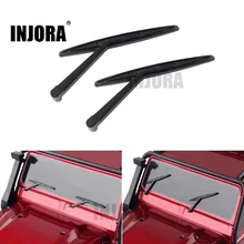 INJORA 2Pcs Black Plastic Wiper for 1/10 RC Crawler Car Traxxas TRX4 TRX-4