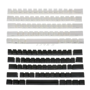 

Side Printed 60 OEM Profile Thick Pbt Keycaps for Keyboard GH60 POKER 61 Mechanical Keyboard Caps
