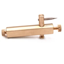 Violin Making Tools Brass Purfling Inlay Inlaid Groove Maker Carver Luthier Tool KH889 violin maker luthier tools violin neck install clamp and violin peg hole reamer