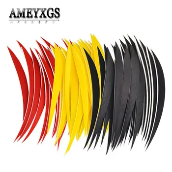 

60pcs 5inch Turkey Feather Natural Arrow Feathers Shooting Practice Target Shot Right Wing Fletching Hunting Archery Accessories