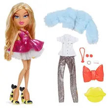 Оригинальная Кукла Bratz для учебы за рубежом красные волосы и
