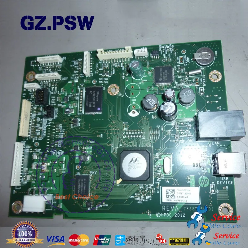 Форматированная плата CF386-60001 CF386-60002 CF387-60001 для Цвет LaserJet M476 HP476 M476DW 476 Serise