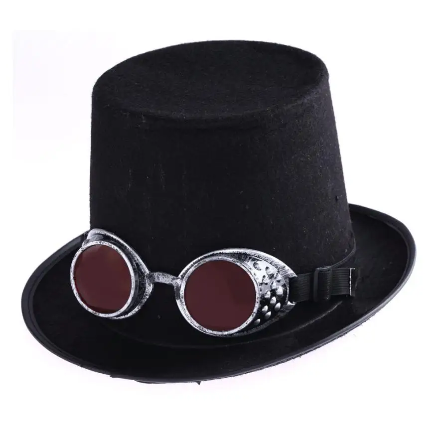 

#5 2018 NEW Fashion Vintage Style Steampunk Goggles Welding Punk Glasses Cosplay
