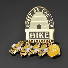 Прямая с фабрики печати металлический значок на заказ тенденция модные беджи