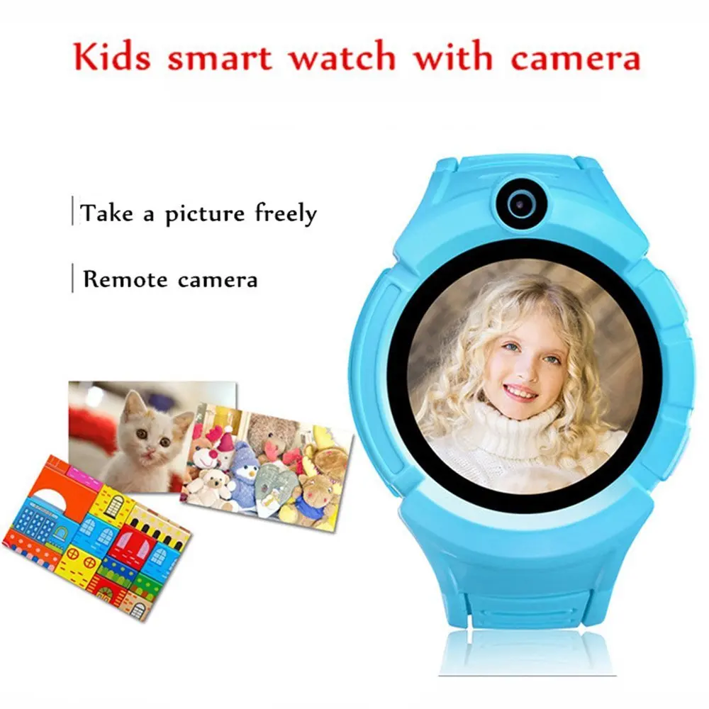 Vm50 Q360 Детские Смарт часы с камерой GPS WIFI местоположение ребенка smartwatch SOS анти