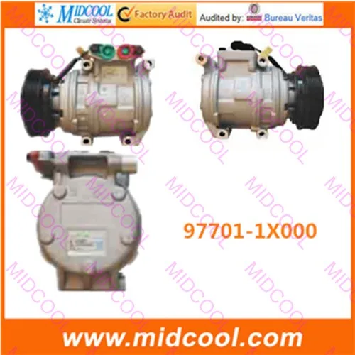 

HIGH QUALITY AUTO AC COMPRESSOR 10PA15L FOR 97701-1X000 977011X000