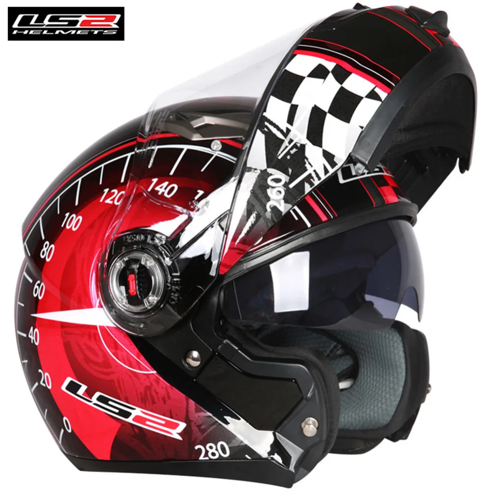 LS2 откидной мотоциклетный шлем с полным лицом модульный Casco Capacete открытый мото