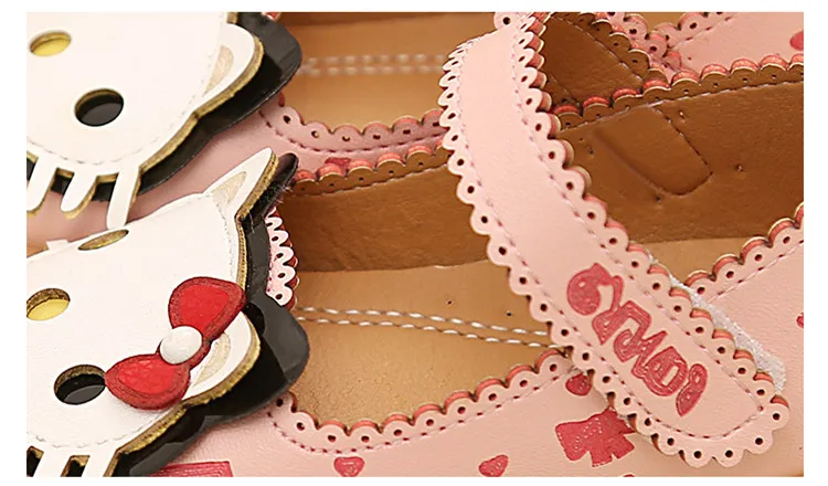 KINE/платье принцессы с пандой; обувь для маленьких девочек на свадьбу; Танцевальная обувь с рисунком котенка для маленьких девочек; От 1 до 5 лет для детского сада