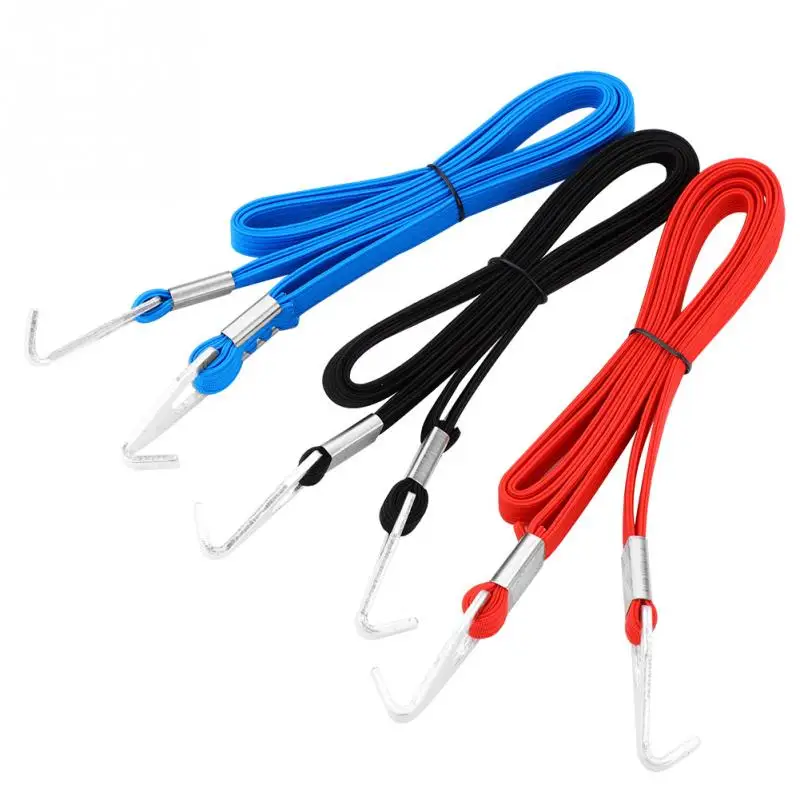 

DUUTI Luggage Strap 80cm Bicycle Luggage Stacking Rope Banding Elastic Rubber Cord Strap Tie Fixed Band Hook Outdoor Tools