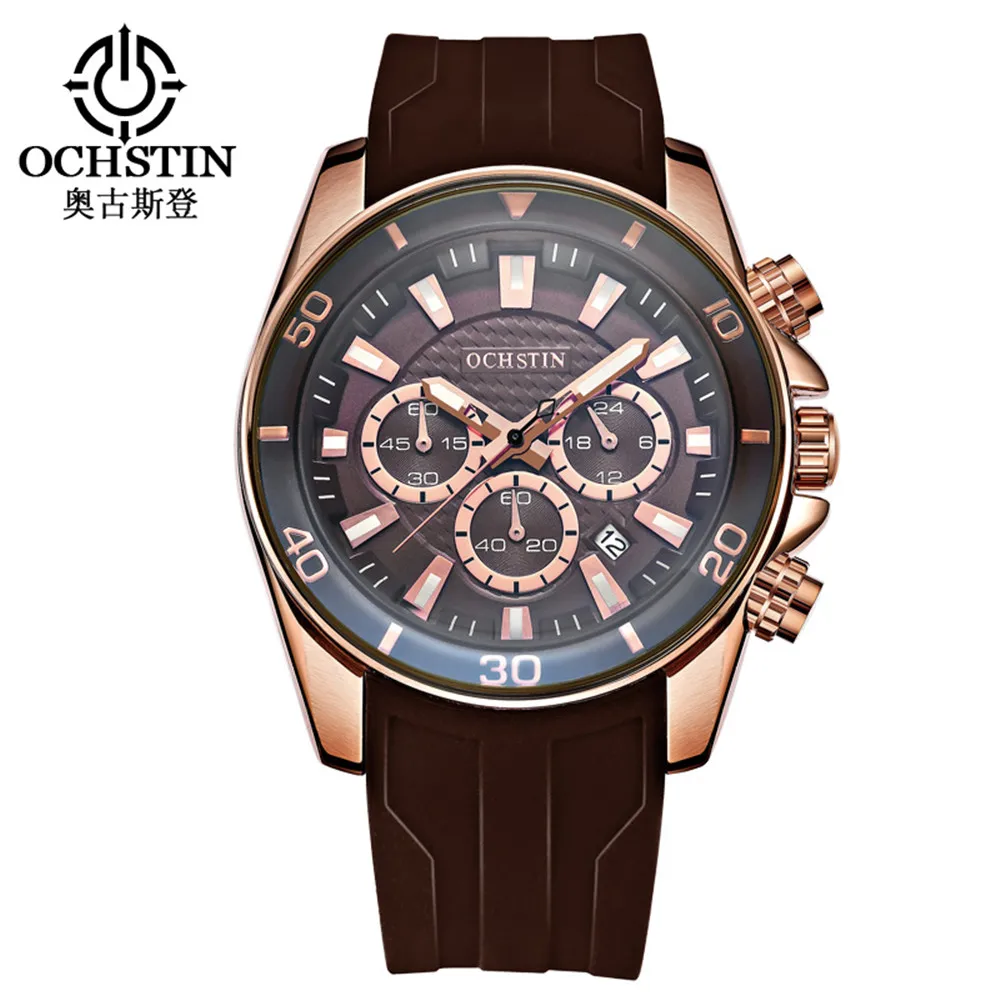 

Men's Quartz Watches Top Brand Luxury Men Waterproof Calendar Wrist Watch Silicone Strap Male Fashion Student Watch Montre Homme