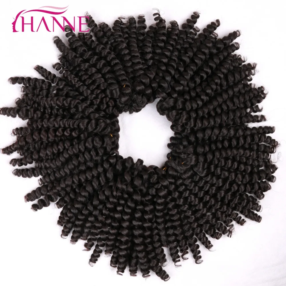 HANNE 8 '྇ г Jumpy Wand Curl Twist вязание крючком коса ямайский отскок африканский