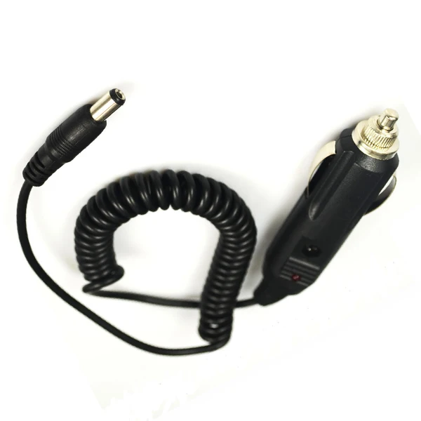 Walkie talkie currency автомобильный зарядный кабель Входное напряжение: DC 12~ 24 V 5 мм контактный тип для baofeng TYT ect wakie talkie