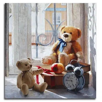 

teddy bear diamond painting,diy square diamond painting, diamond embroidery teddy bear