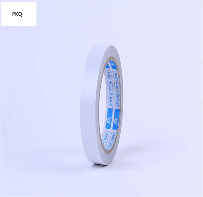 

10/20/30/40/50mm 9M Adhesive White Double Sided Tape Sticker High Quality Gel Adhesive Double Sided Tape Office School Supplies