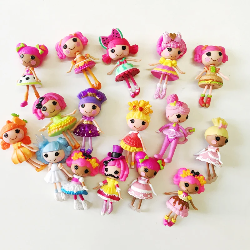 Skyleshine, 10 шт./лот, 8 см, кукла Lalaloopsy, объемная пуговица, глаза, кукла, фигурка, Brinquedos, лучшая игрушка для детей, для девочек S6201