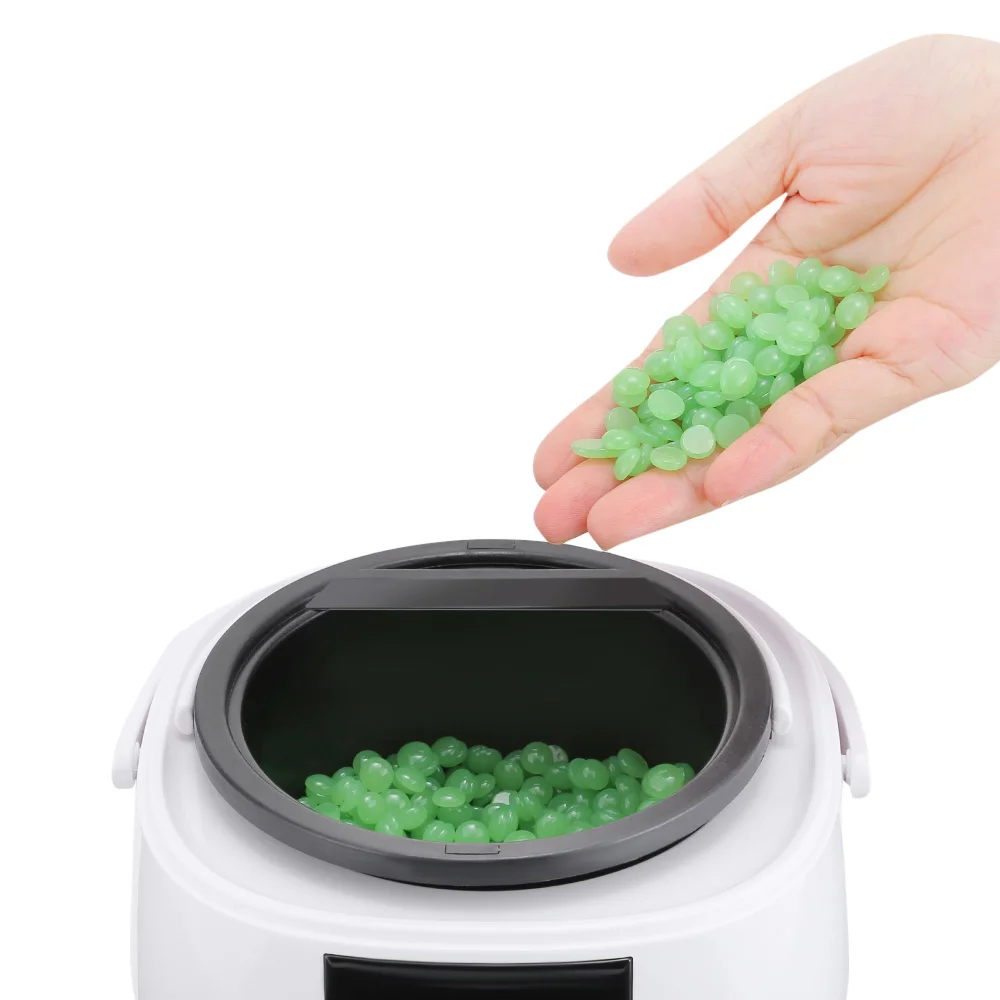 Jual Profesional 100 240 V Lilin Heater Waxing Warmer Bikini Waxing Mesin untuk Hair Removal X Paket Lilin kacang + 20 Tongkat Lilin Kit