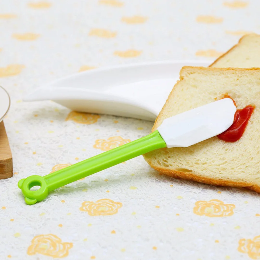 Soft Silicone Cake Cream Mixing Butter Spatula Baking Scraper Kitchen Gadget