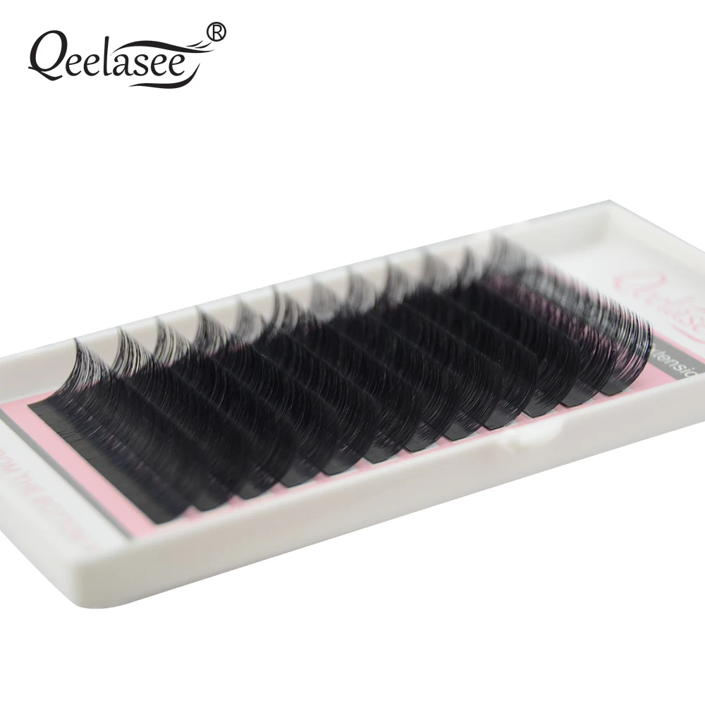Qeelasee 20pcs/lot 0.03 mink volume eyelash extension false individual eyelashes premium mink cilia lashes makeup eyelashes 3