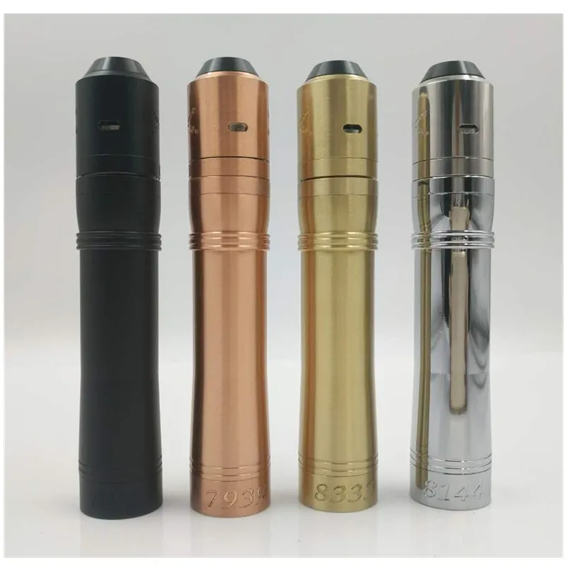 

New arrival Broad II Vape kit e cigarette mechanical mod kit for 18650 20700 battery 510 thread electronic cigarette vaper