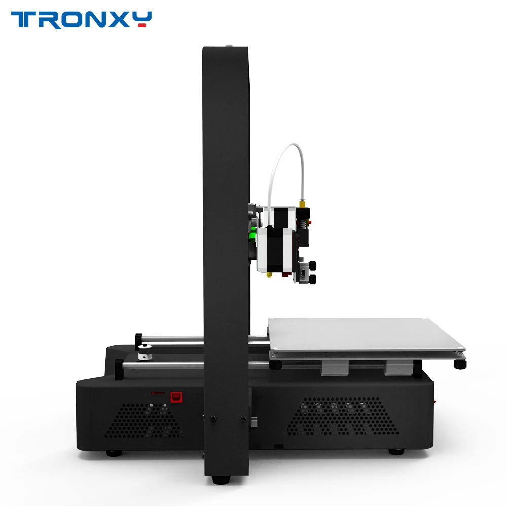 Просвет Tronxy 3d принтер X6A большой плюс размер Полный металлический TFT сенсорный